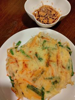 米粉でもっちりチヂミ-レシピのメイン写真