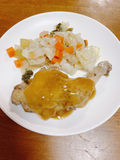 野菜たっぷり☆ローストチキン-レシピのメイン写真