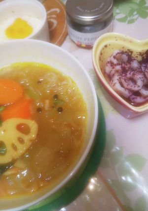 #helloween#ドクロ#れんこん-レシピのメイン写真