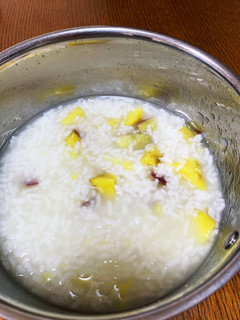 さつまいものお粥(残りご飯)-レシピのメイン写真