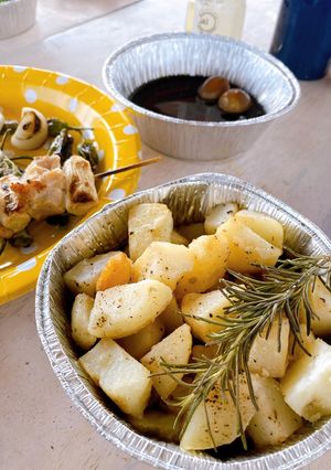 BBQ飯！じゃがいものマヨ照りソース-レシピのメイン写真