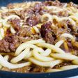 【茶色いおかず】牛すき煮・うどん♪