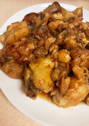 圧力鍋で柔らかい！手羽元の照り焼き-レシピのメイン写真