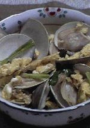 卵とアサリの炒め物-レシピのメイン写真