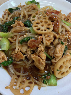 もやしとレンコンの麻婆風炒め-レシピのメイン写真