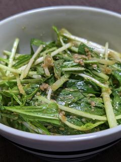 水菜のサラダ-レシピのメイン写真