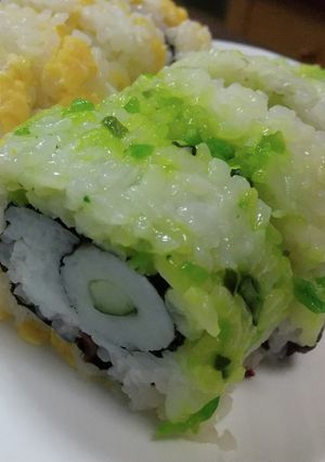 三色巻き寿司-レシピのメイン写真