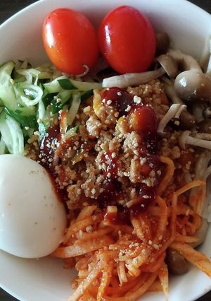 ビビンバ風丼-レシピのメイン写真
