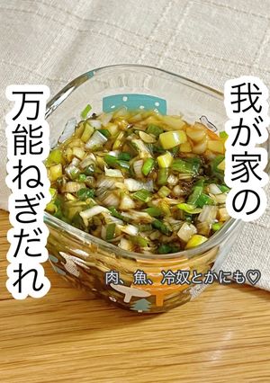 我が家の万能ねぎだれ-レシピのメイン写真