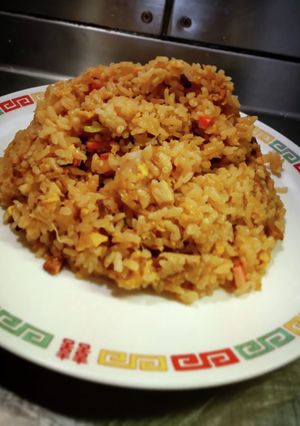 コク旨ガッツリ黒炒飯❨(@≧↺≦@)❩ノ-レシピのメイン写真