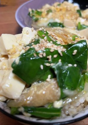 豆腐丼-レシピのメイン写真