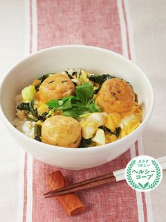 がんもどきの卵とじ丼-レシピのメイン写真