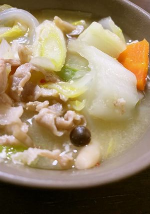 とり野菜/七尾市学校給食-レシピのメイン写真