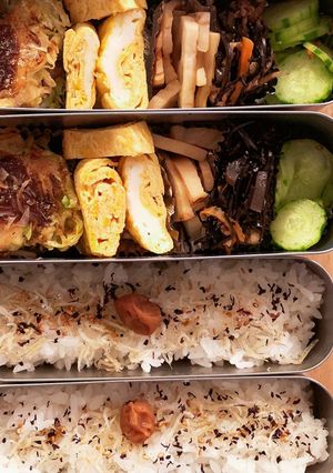 中・高生＊少なめお弁当12-レシピのメイン写真