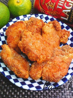 ビールが進む♪豚ヒレ肉の豆板醤唐揚げ-レシピのメイン写真