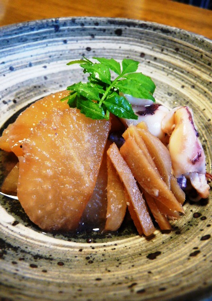 やりいかと大根の煮物-レシピのメイン写真