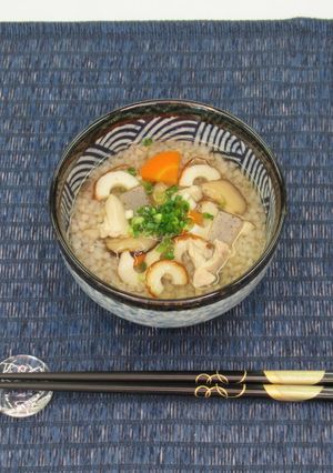 【うちの郷土料理】そば米雑炊-レシピのメイン写真