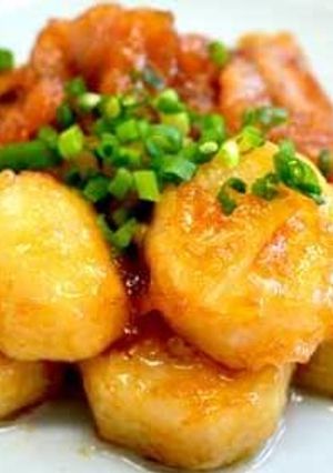 里いもと豚肉の照り焼き　ＪＡいるま野-レシピのメイン写真
