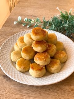 米粉でカリもち♡さつまいももち-レシピのメイン写真