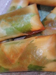 簡単 大葉チーズささみ梅 春巻き-レシピのメイン写真