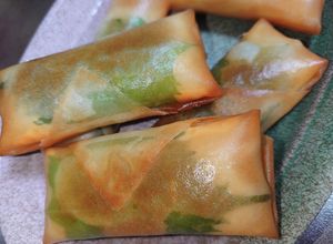簡単　大葉チーズささみ梅　春巻き-レシピのメイン写真