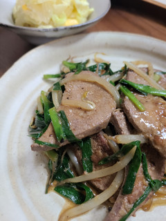 塩分控えめなのに美味しいレバニラ炒め-レシピのメイン写真