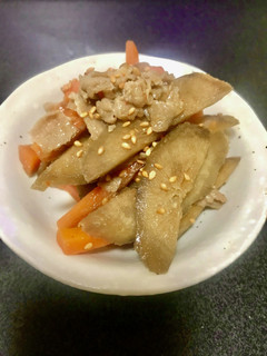 ごぼうのぱぱっと炒め煮-レシピのメイン写真
