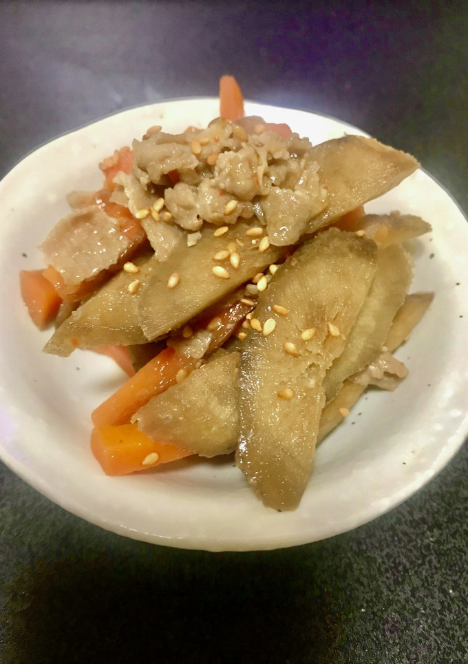 ごぼうのぱぱっと炒め煮-レシピのメイン写真