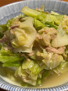 ダイエット♡白だしとツナDE蒸しキャベツ-レシピのメイン写真