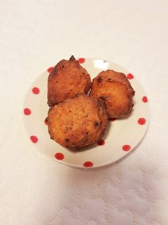 野菜ジュースと豆腐のドーナツ-レシピのメイン写真