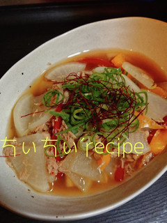 茶色いおかず♡大根とツナの煮物-レシピのメイン写真