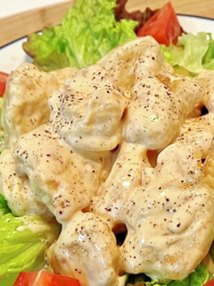 見た目はエビマヨ!絶品♡とりマヨ-レシピのメイン写真