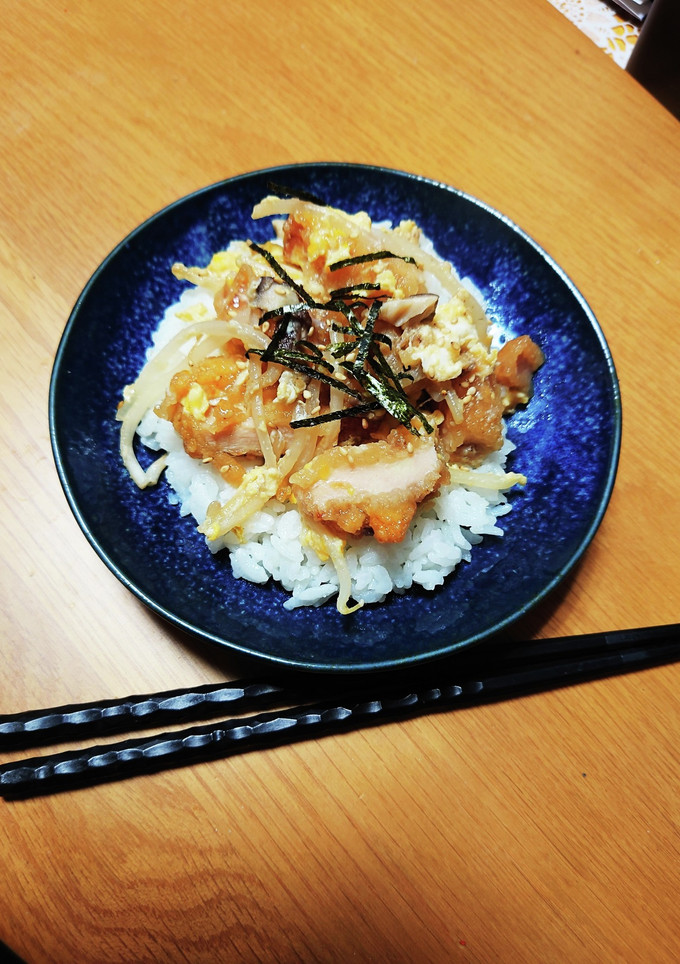 即席！カツともやし卵とじ〜暖まる〜★-レシピのメイン写真
