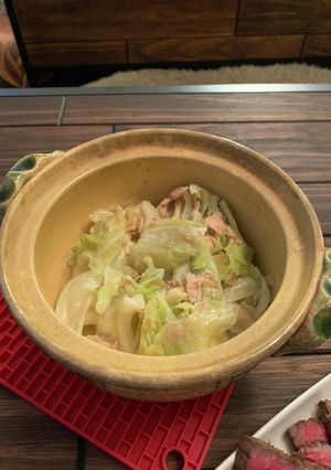 キャベツとツナの簡単鍋-レシピのメイン写真