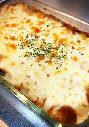 レトルトを組み合わせて簡単ラザニア-レシピのメイン写真