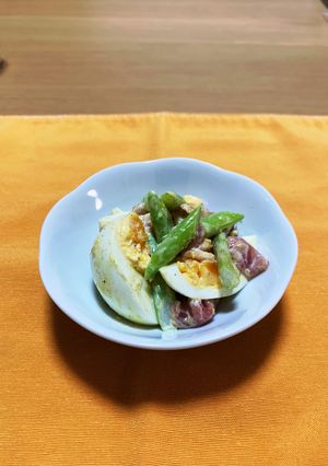 卵とアスパラのデリ風サラダ-レシピのメイン写真