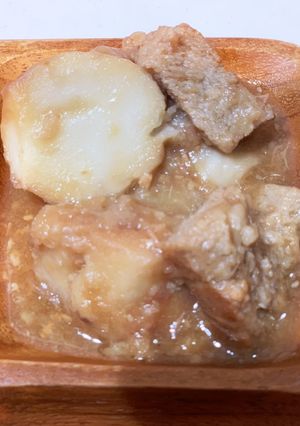 クッキングプロで作る、里芋の味噌煮-レシピのメイン写真