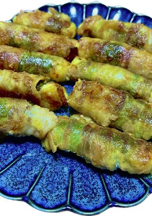 ポテサラリメイク　ポテサラの肉巻き-レシピのメイン写真