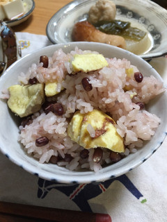 炊飯器で超簡単!栗赤飯の作り方。-レシピのメイン写真