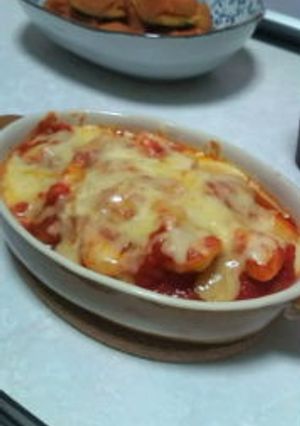 カジキのとろ~りトマトチーズグラタン☆-レシピのメイン写真