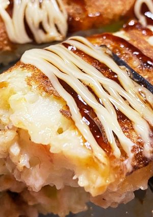 ふわとろオートミール入りお好み焼き-レシピのメイン写真