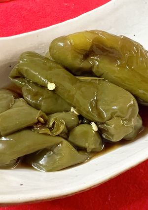 炊飯器！カンタン☆ピーマン丸ごとお浸し-レシピのメイン写真
