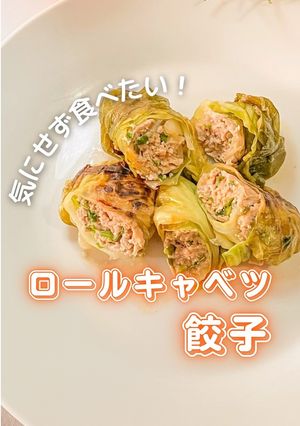 低糖質ロールキャベツ餃子-レシピのメイン写真