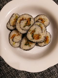福神漬けとわさび漬け海苔巻き-レシピのメイン写真