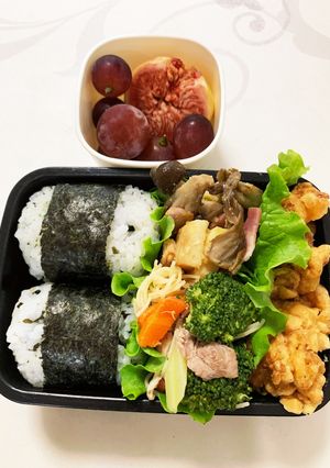 娘のお弁当2022.11.02-レシピのメイン写真