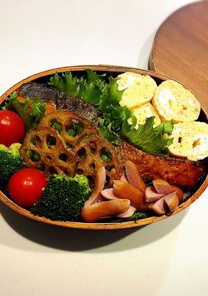 のっけ弁当2022.11.02鮭西京焼き-レシピのメイン写真