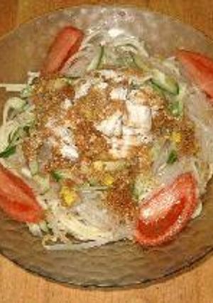 棒々鶏スパゲティ-レシピのメイン写真
