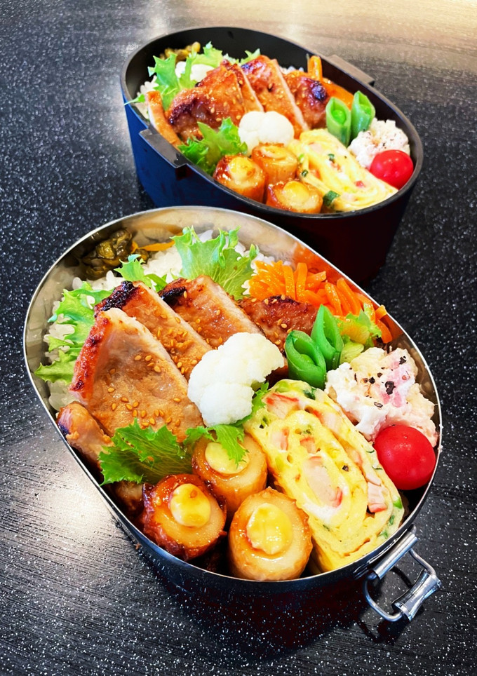 高校生弁当2022 11月2豚の味噌漬け-レシピのメイン写真