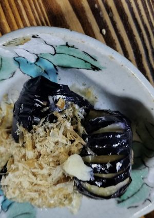 厨房ばあばぁ!茄子鰹節かけタン!-レシピのメイン写真