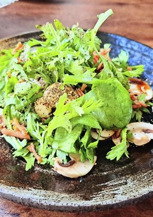 山の茸と畑のサラダ-レシピのメイン写真